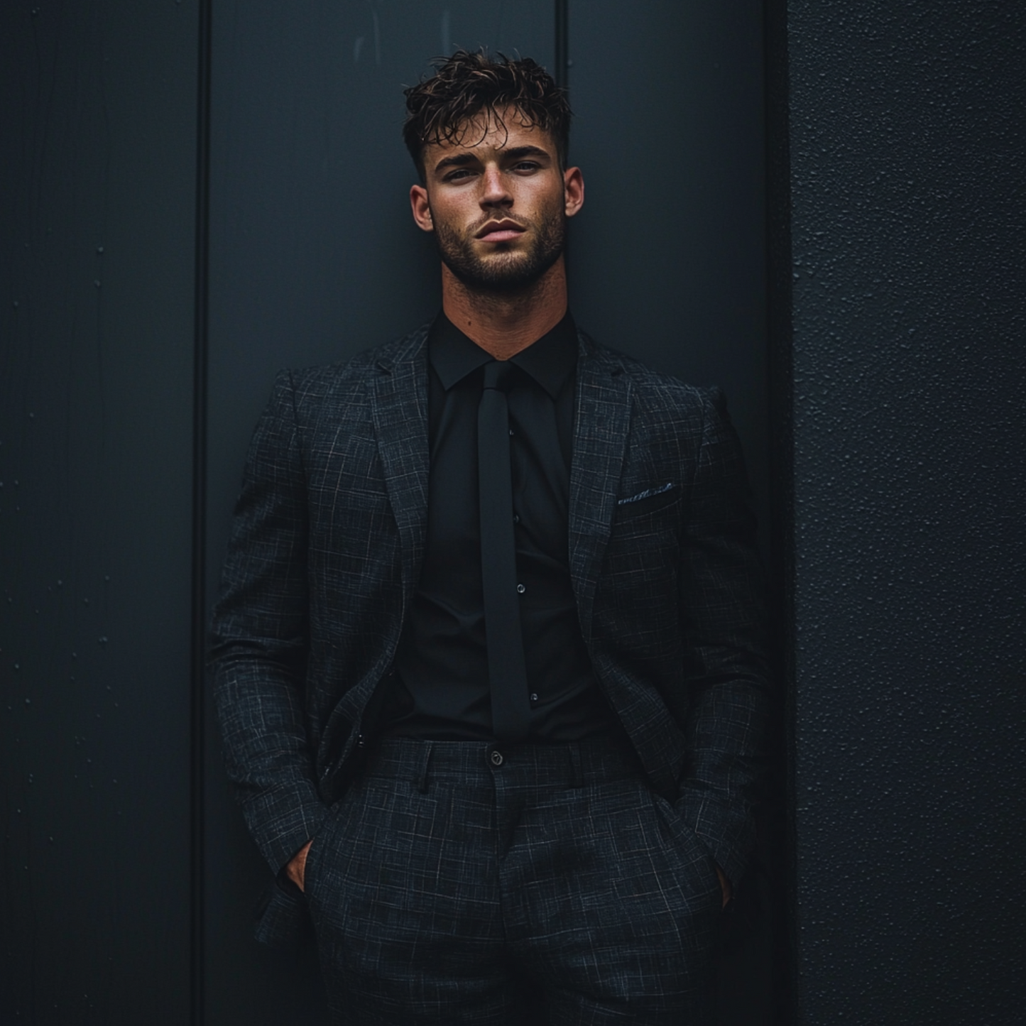 Midjourney Prompt – Male High-Impact Fashion Photography