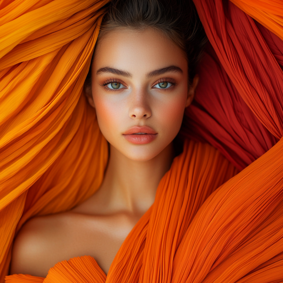 MIDJOURNEY PROMPT - Female High Impact Fashion Photography